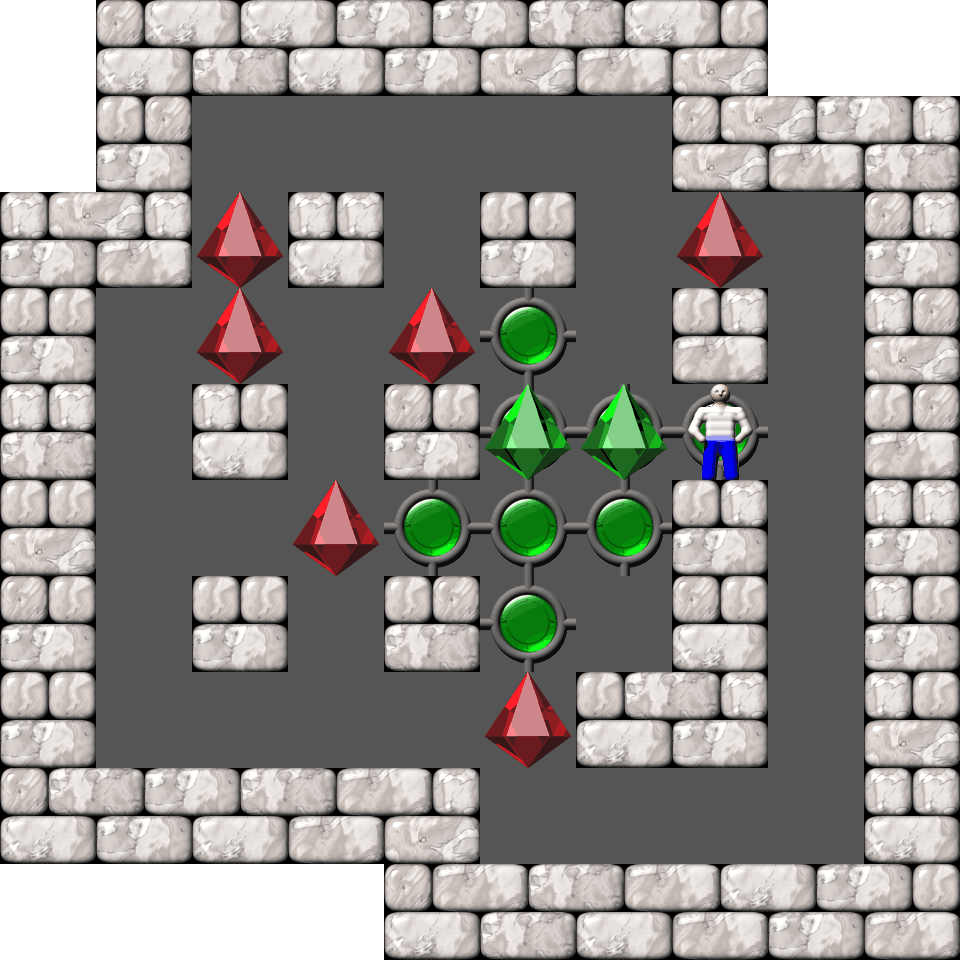 Sokoban Kevin 20 level 95